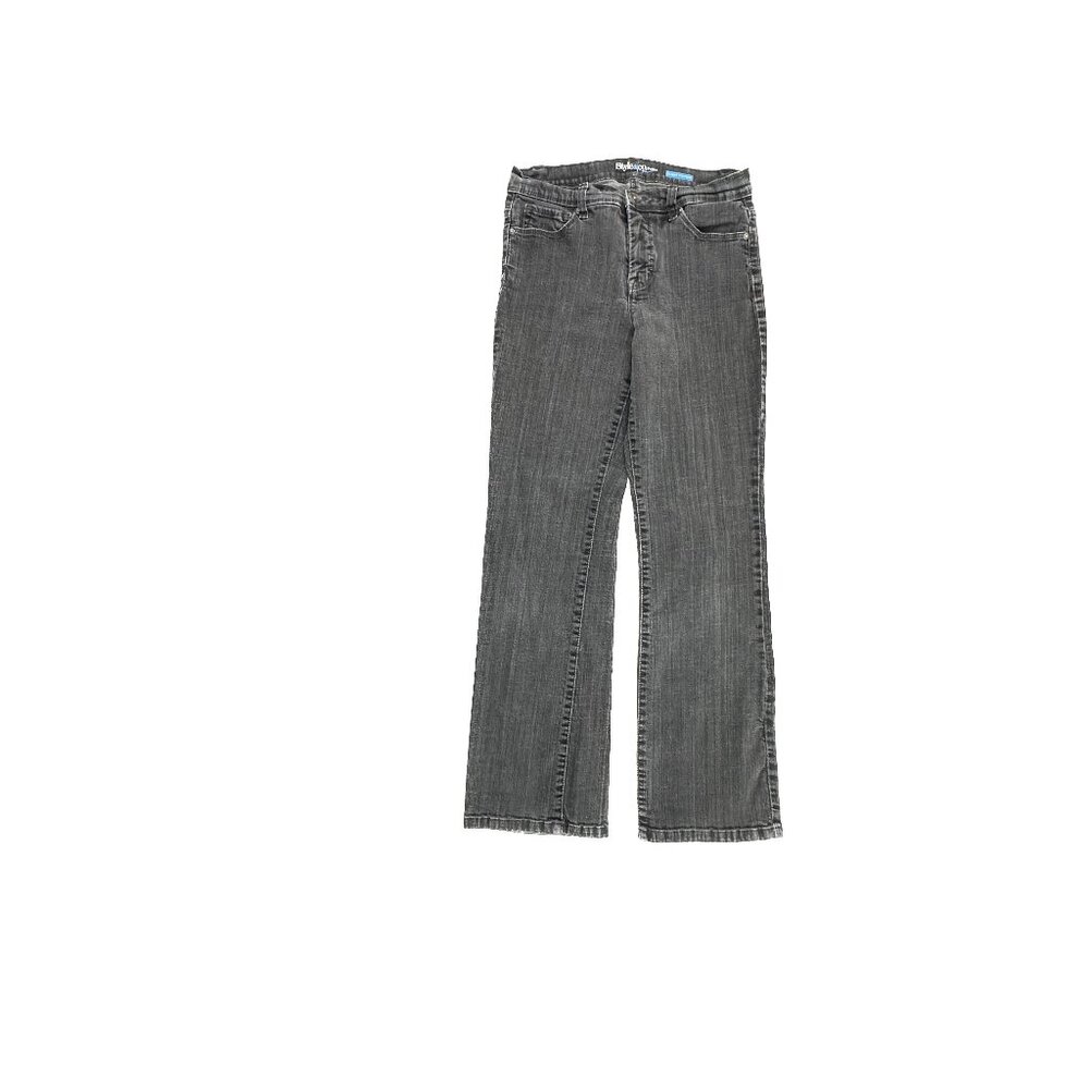 Style & Co Tummy Control‎ Bootcut Women's size 8P Black Denim Jeans